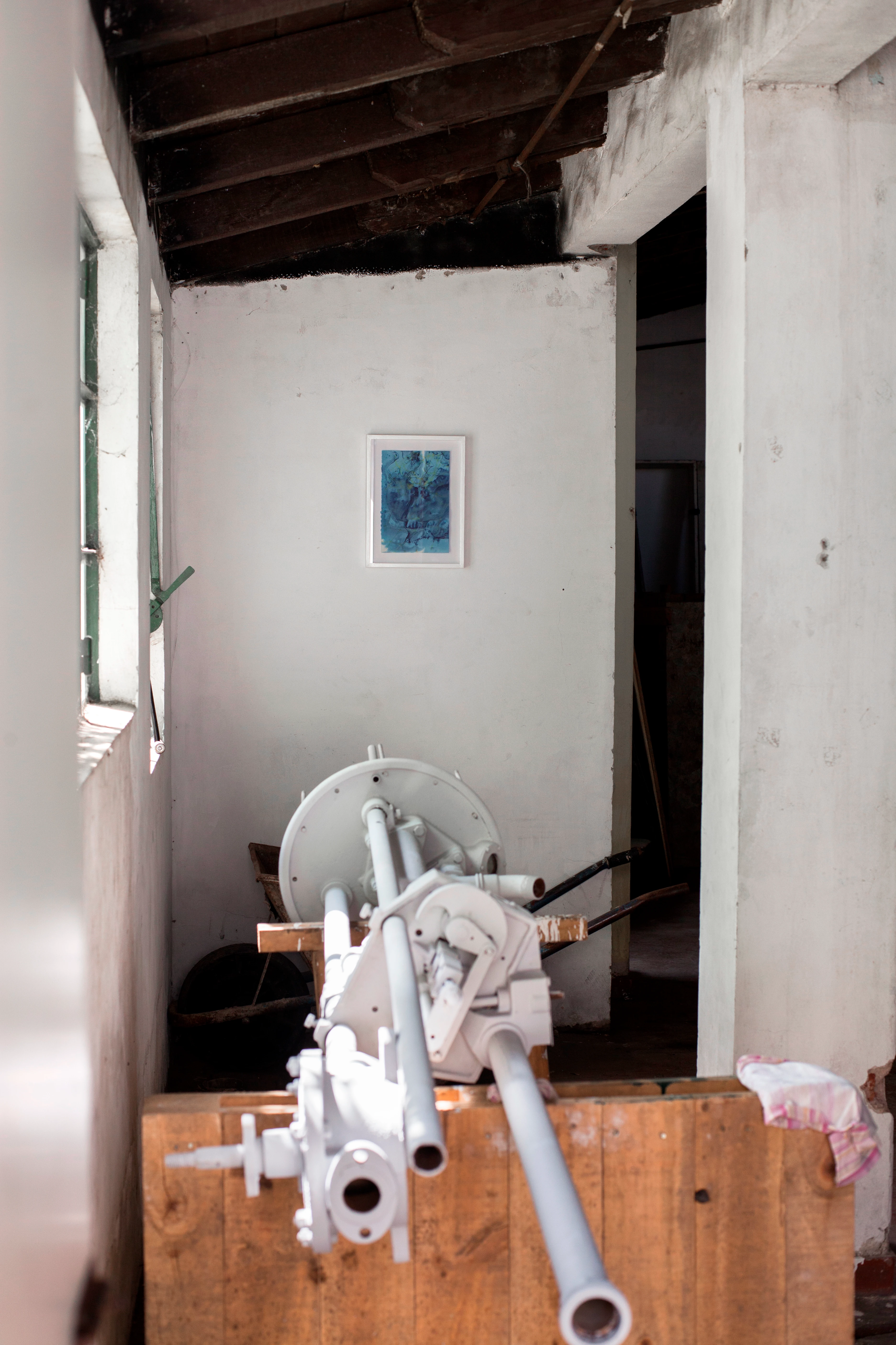 Saga Candado, exhibition view.